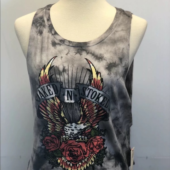 Billabong Women's Only Lights Cropped Muscle Tee - Picture 4 of 7